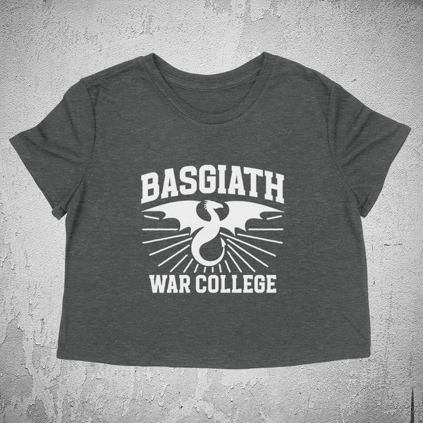 PRE-ORDER -- BASGIATH WAR COLLEGE Women's crop shirt