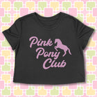 PINK PONY CLUB  Women's crop shirt
