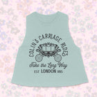 COLIN'S CARRIAGE RIDES Women's Racerback Cropped Tank