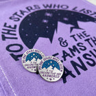 TO THE STARS lapel pin