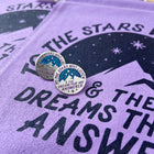 TO THE STARS lapel pin