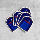 BANTR + JERSEY + RICHMOND TRACK JACKET Vinyl Stickers