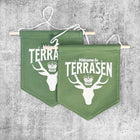 TERRASEN Colorful Hand Dyed Pin Banner