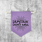 HUNTX Colorful Hand Dyed Pin Banner