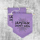 HUNTX Colorful Hand Dyed Pin Banner