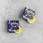 FIGHTING EVIL/LUNA Lapel Pins