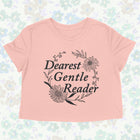 DEAREST GENTLE READER Women's crop shirt
