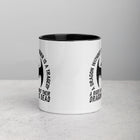 DRAGON WITHOUT RIDER Mug with Color Inside