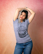 FEED ME, SEYMOUR Women/Junior Fitted T-Shirt