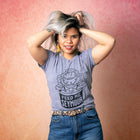 FEED ME, SEYMOUR Women/Junior Fitted T-Shirt