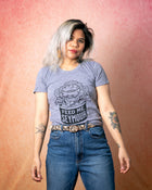 FEED ME, SEYMOUR Women/Junior Fitted T-Shirt