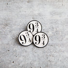 SECONDS SALE -- TRAIN PLATFORM Lapel Pin -- Slightly Imperfect