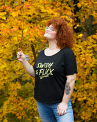 SWISH & FLICK Women's Slouchy Shirt