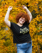 SWISH & FLICK Women's Slouchy Shirt