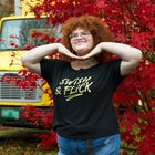 SWISH & FLICK Women's Slouchy Shirt