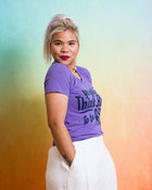 YOU GOTTA THINK BIG Women/Junior Fitted T-Shirt