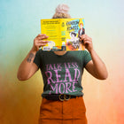TALK LESS READ MORE Women/Junior Fitted T-Shirt