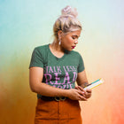 TALK LESS READ MORE Women/Junior Fitted T-Shirt