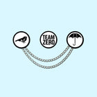 UMBRELLA / SPARROW / TEAM ZERO Lapel Pin Collar Chain Set
