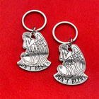 SECONDS SALE - DON'T BLINK Enamel Keychain