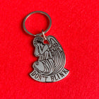 SECONDS SALE - DON'T BLINK Enamel Keychain
