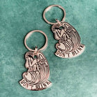 SECONDS SALE - DON'T BLINK Enamel Keychain