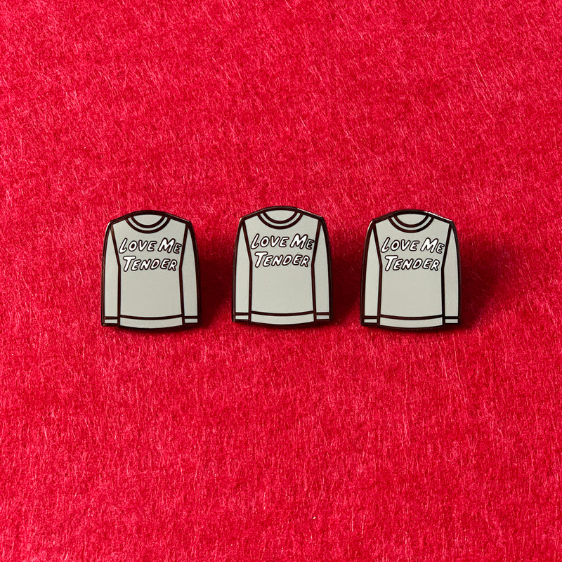 David's Sweater Collection 2 lapel pin