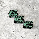SEXY TRASH / GHOST BITCH Lapel Pins