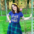 JUST YOU WAIT Women/Junior Fitted T-Shirt