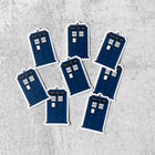 WHOVIAN Small Vinyl Stickers
