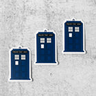 WHOVIAN Small Vinyl Stickers