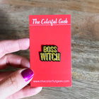 BOSS WITCH Lapel Pin