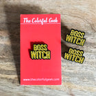 BOSS WITCH Lapel Pin