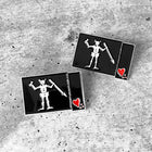 SECONDS SALE --  PIRATE FLAGS Lapel Pin -- SLIGHTLY IMPERFECT!