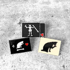 SECONDS SALE --  PIRATE FLAGS Lapel Pin -- SLIGHTLY IMPERFECT!