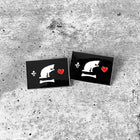 SECONDS SALE --  PIRATE FLAGS Lapel Pin -- SLIGHTLY IMPERFECT!