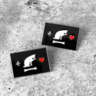 SECONDS SALE --  PIRATE FLAGS Lapel Pin -- SLIGHTLY IMPERFECT!