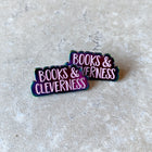 BOOKS AND CLEVERNESS Lapel Pin