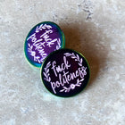 SECONDS SALE -- FUCK POLITENESS Lapel Pin -- SLIGHTLY IMPERFECT