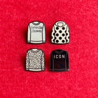 David's Sweater Collection 2 lapel pin