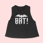 BAT Women's Racerback Cropped Tank