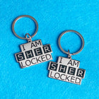 SECONDS SALE - SHERLOCKED Keychain