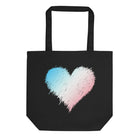 TRANSGENDER SCRIBBLE HEART Eco Tote Bag