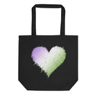 GENDER QUEER SCRIBBLE HEART Eco Tote Bag
