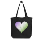 GENDER QUEER SCRIBBLE HEART Eco Tote Bag