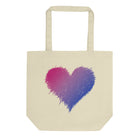 BISEXUAL SCRIBBLE HEART Eco Tote Bag