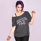 DINOSAUR EATS MAN Bella+Canvas Women's Slouchy Shirt