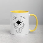 LIGHT IT UP Mug with Color Inside