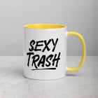 SEXY TRASH Mug with Color Inside