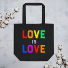 LOVE IS LOVE, 2 Eco Tote Bag